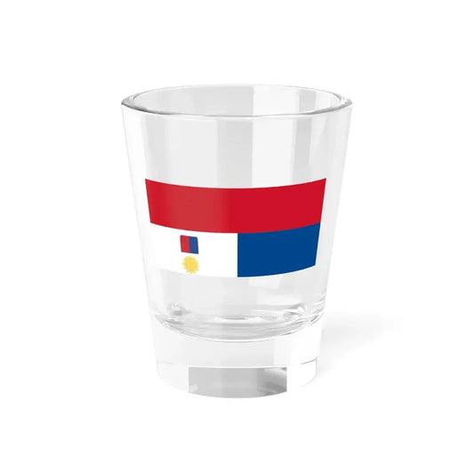 Negrense revolution banner (Philippines) Shot Glass 1.5oz 1.5oz - Go Mug Yourself