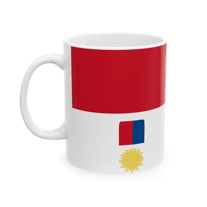 Negrense revolution banner (Philippines) White Coffee Mug - Go Mug Yourself