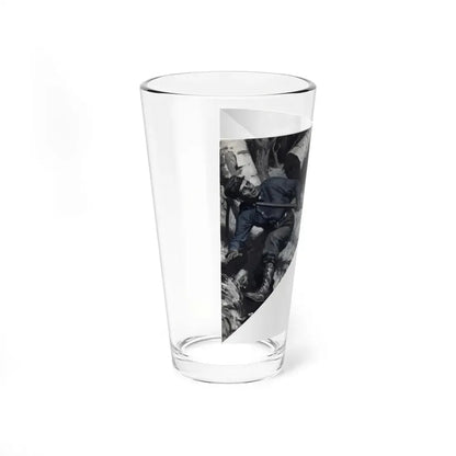 Neighbor to the Sky (3), Redbook, December 1936 (Magazine Illustration) Pint Glass 16oz - Go Mug Yourself