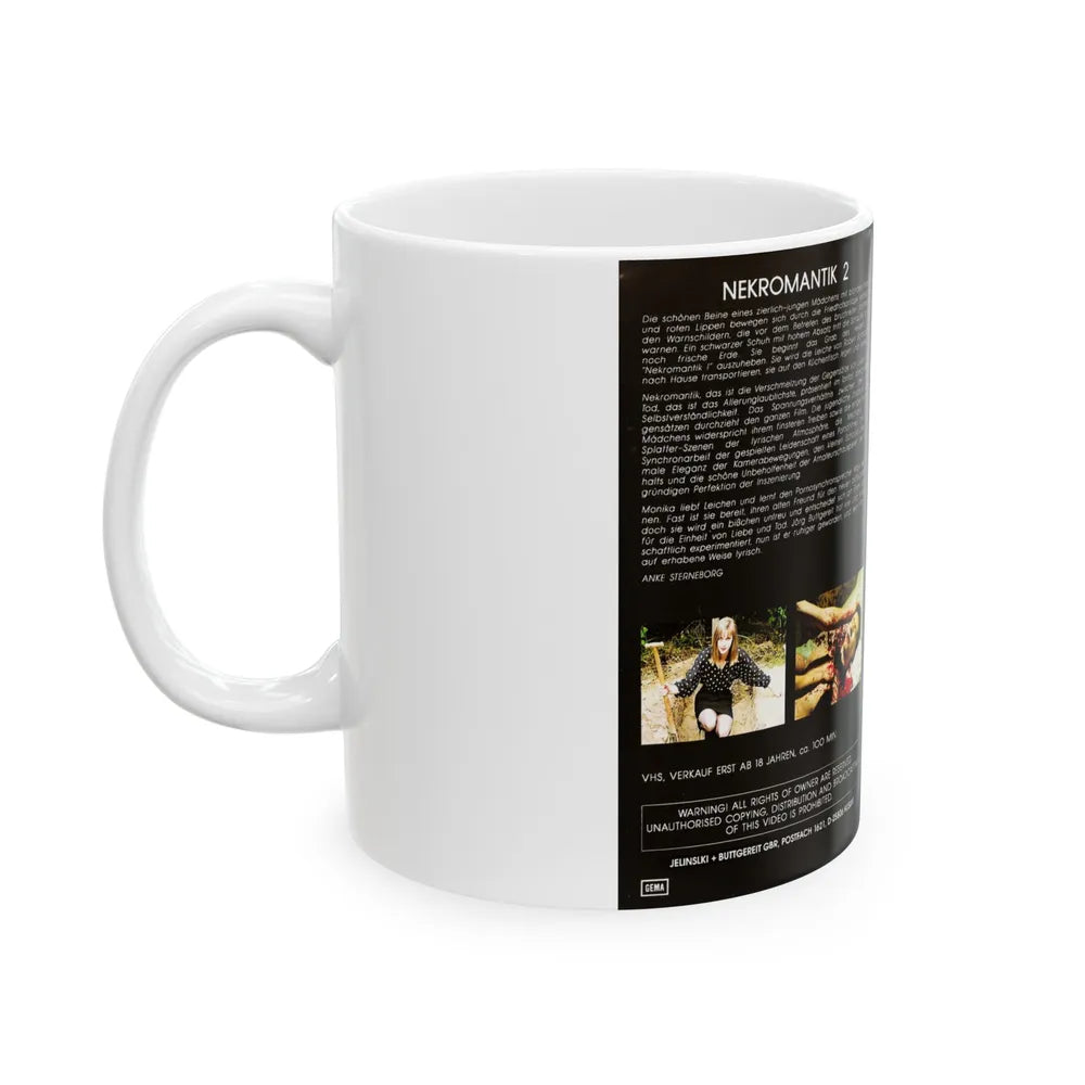 NEKROMANTIK 2 (VHS COVER) - White Coffee Mug-Go Mug Yourself