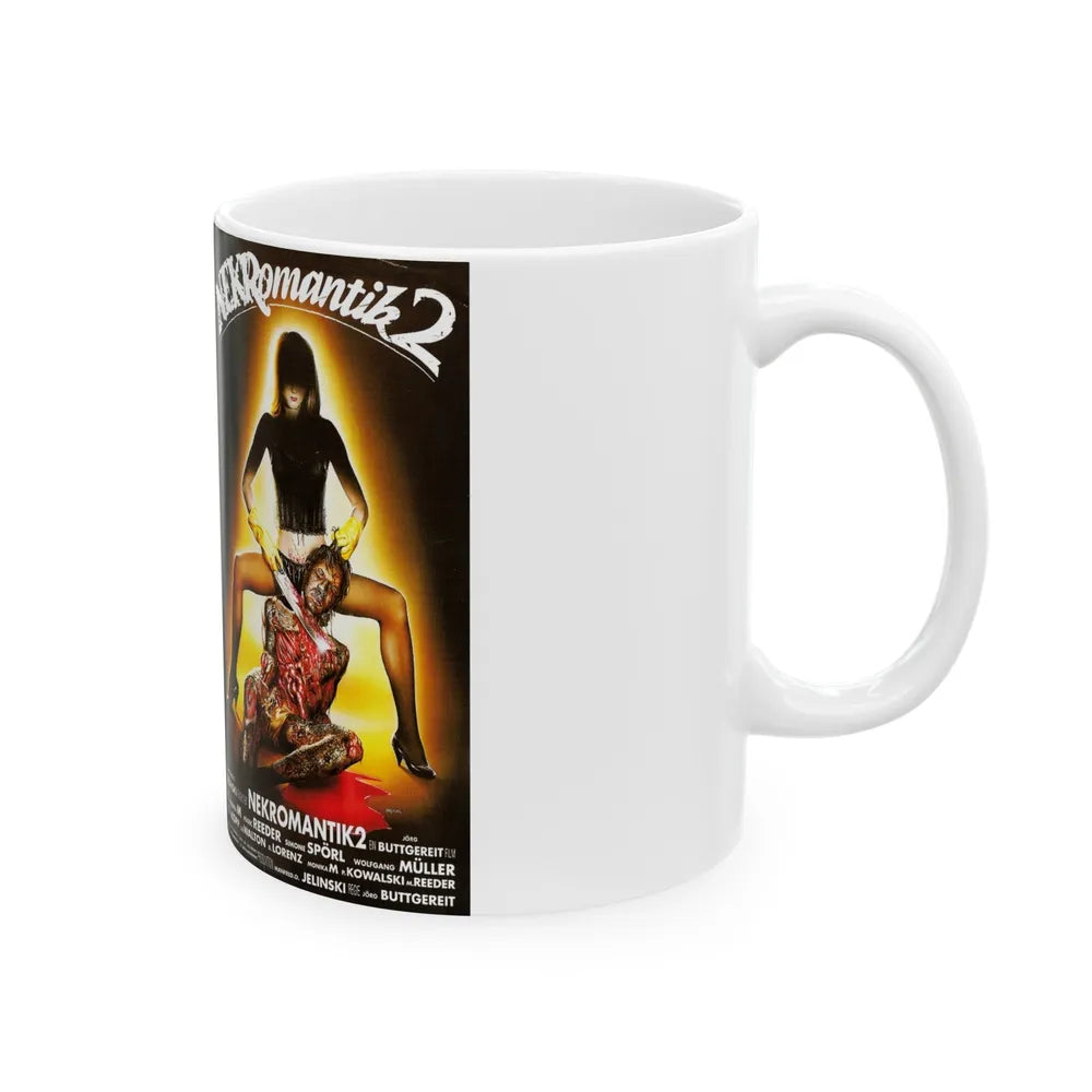 NEKROMANTIK 2 (VHS COVER) - White Coffee Mug-Go Mug Yourself