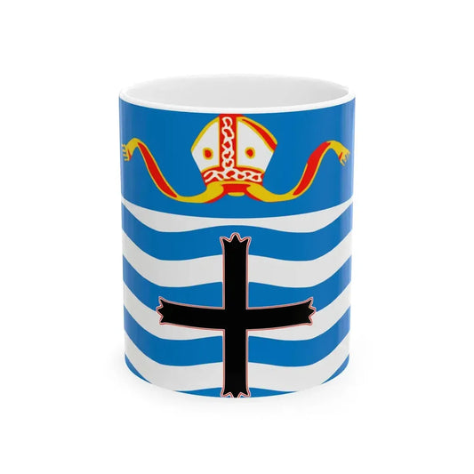 Nelson flag (New Zealand) White Coffee Mug 11oz - Go Mug Yourself