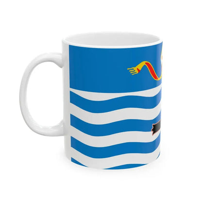 Nelson flag (New Zealand) White Coffee Mug - Go Mug Yourself