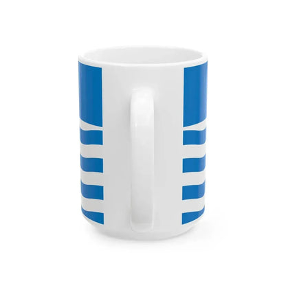 Nelson flag (New Zealand) White Coffee Mug - Go Mug Yourself