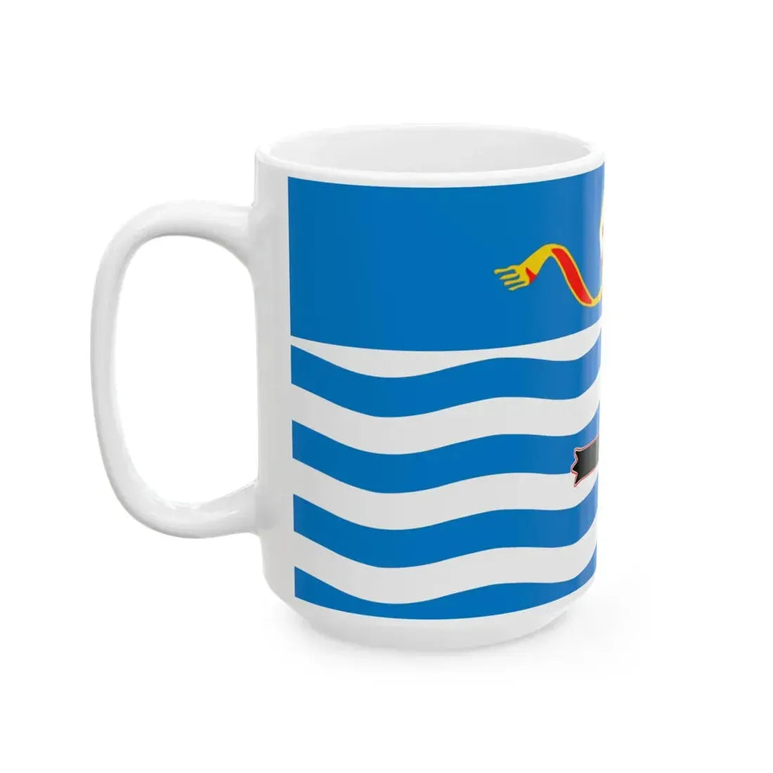 Nelson flag (New Zealand) White Coffee Mug - Go Mug Yourself