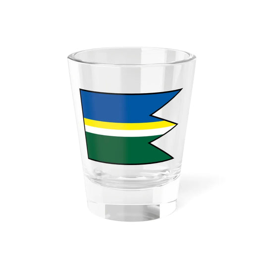 Nemcice Topolcany Flag (Slovakia) Shot Glass 1.5oz 1.5oz - Go Mug Yourself