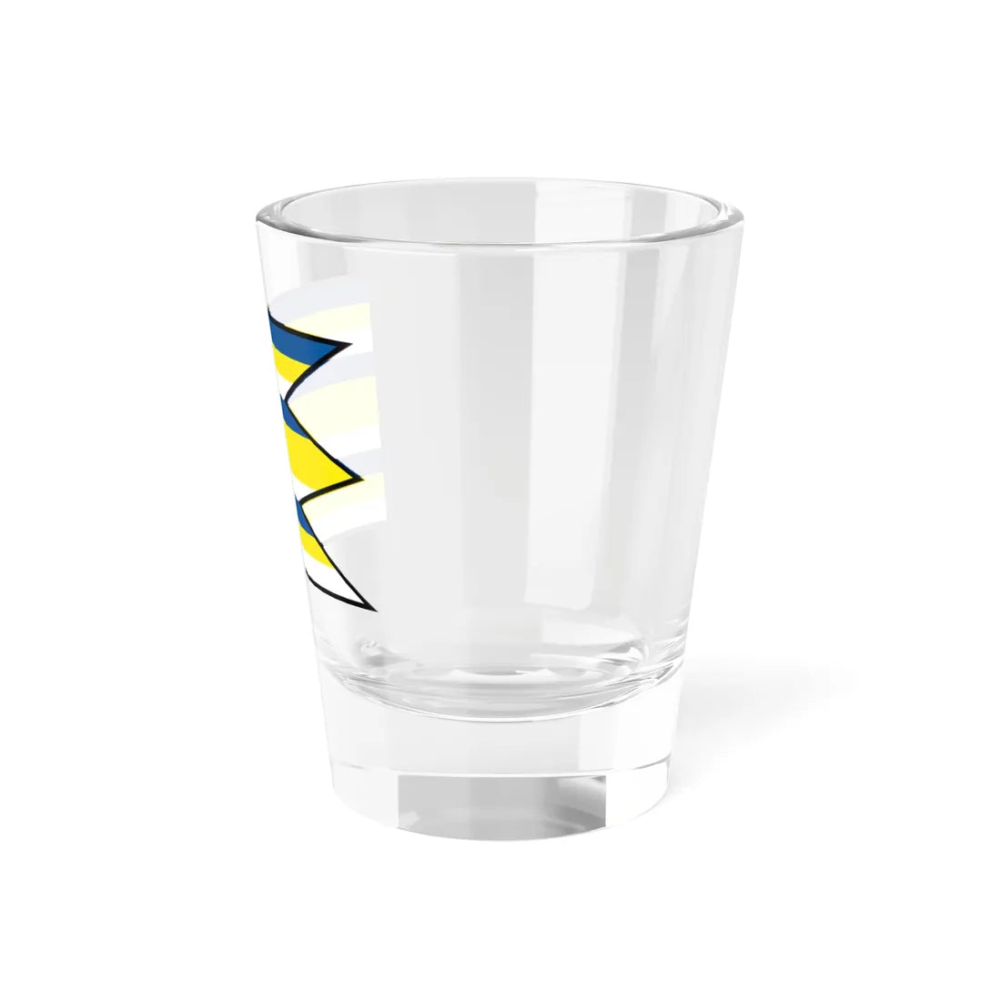 Nemcinany Zlate Moravce Flag (Slovakia) Shot Glass 1.5oz - Go Mug Yourself
