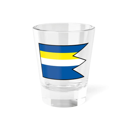 Nemecky Topolcany Flag (Slovakia) Shot Glass 1.5oz 1.5oz - Go Mug Yourself