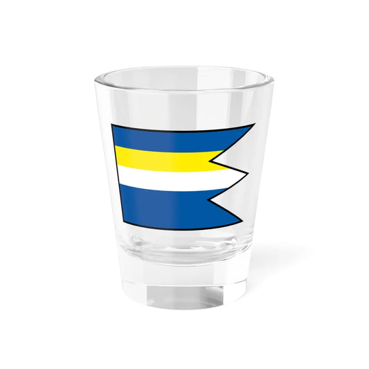 Nemecky Topolcany Flag (Slovakia) Shot Glass 1.5oz 1.5oz - Go Mug Yourself