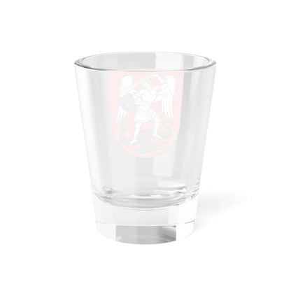 Nemenčinė COA (Lithuania) (Coat of Arms) Shot Glass 1.5oz - Go Mug Yourself