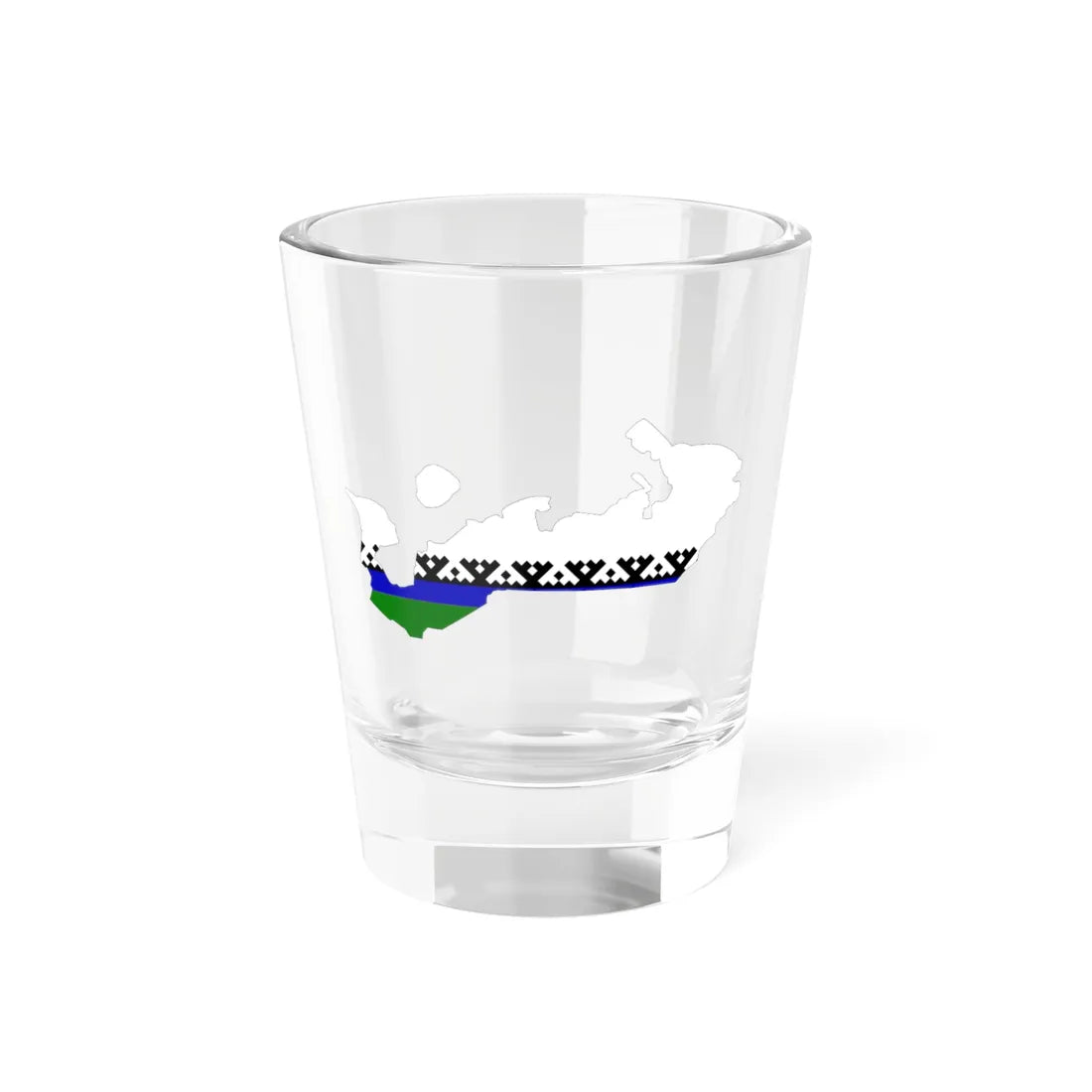 Nenets-geo-stub (Russia) Shot Glass 1.5oz 1.5oz - Go Mug Yourself
