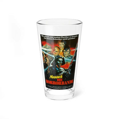 NEON MANIACS (GERMAN) 1986 Movie Poster - Pint Glass 16oz-16oz-Go Mug Yourself