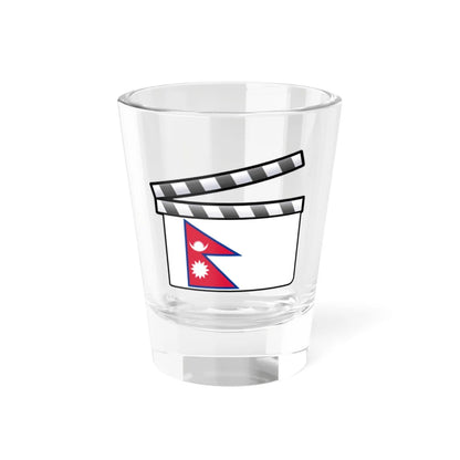 Nepal film clapperboard (Nepal) Shot Glass 1.5oz 1.5oz - Go Mug Yourself