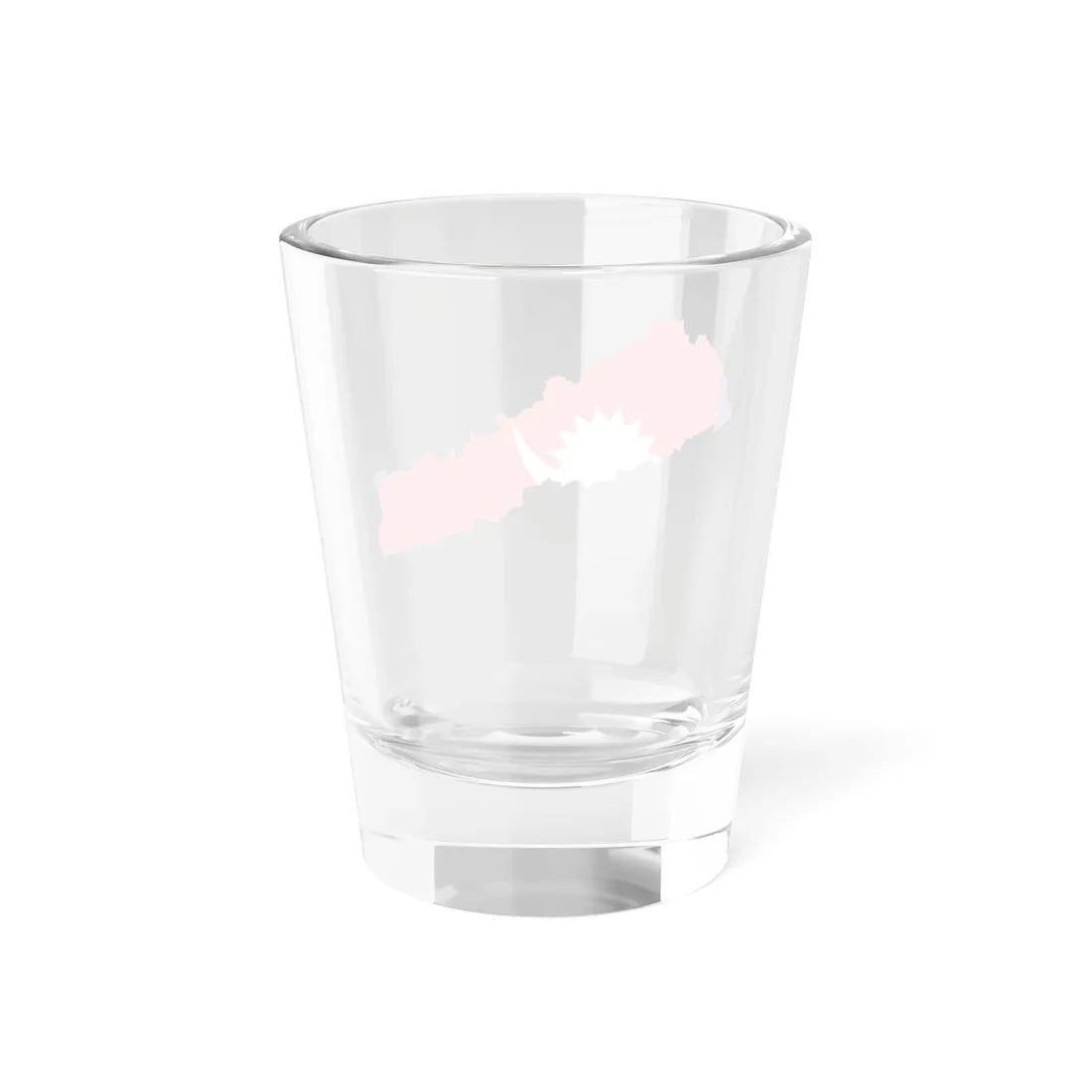 Nepal-Flagmap (Nepal) Shot Glass 1.5oz - Go Mug Yourself