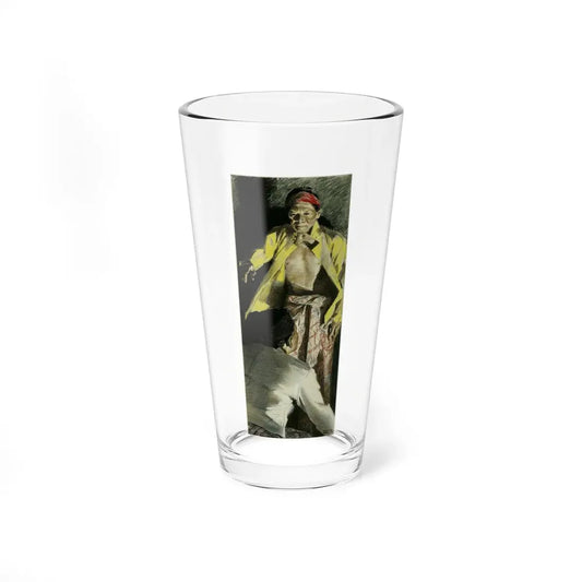 Nepalese Man, c.1944, Magazine Story Illustration, c.1944 (Magazine Illustration) Pint Glass 16oz 16oz - Go Mug Yourself