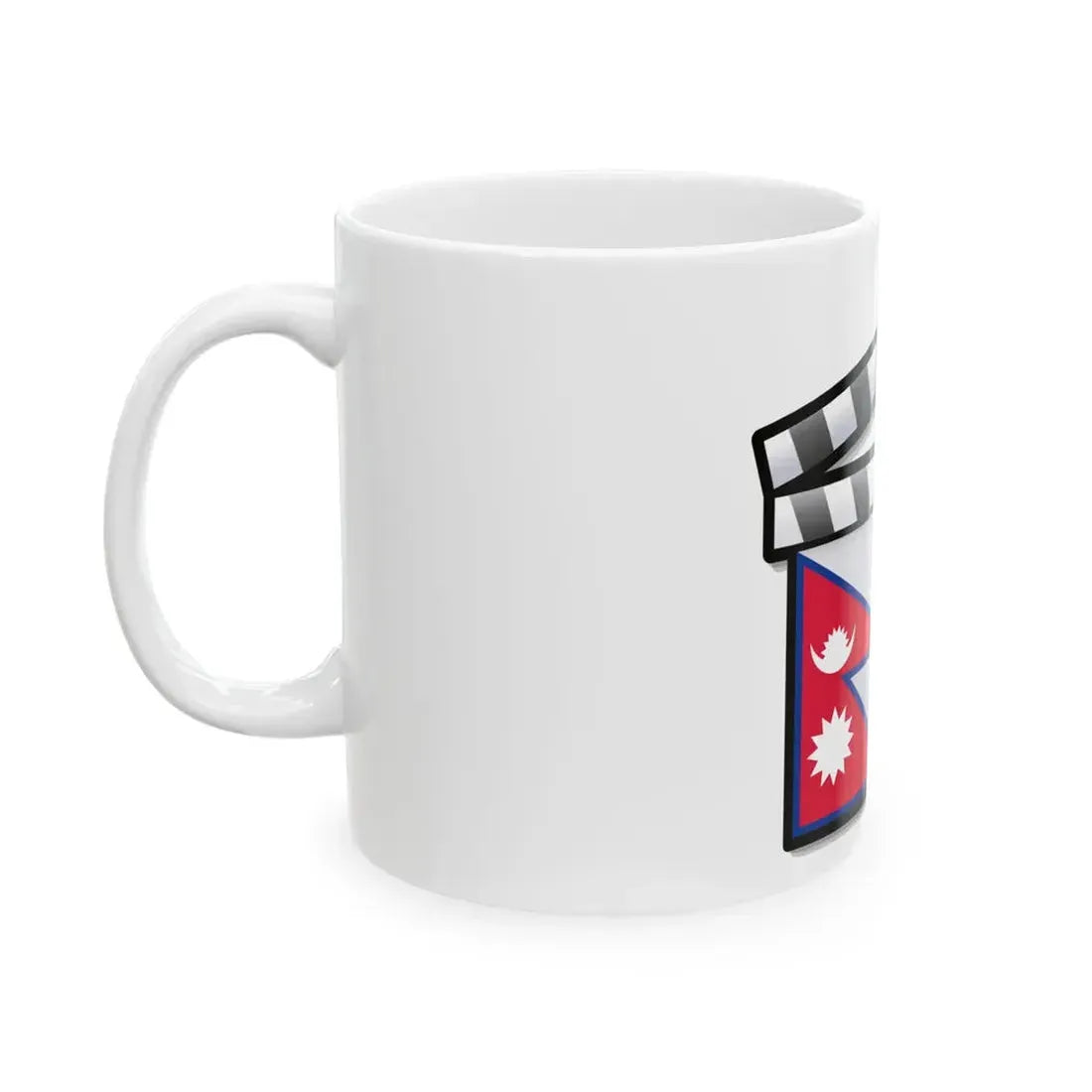 Nepali Cinema (Nepal) White Coffee Mug - Go Mug Yourself