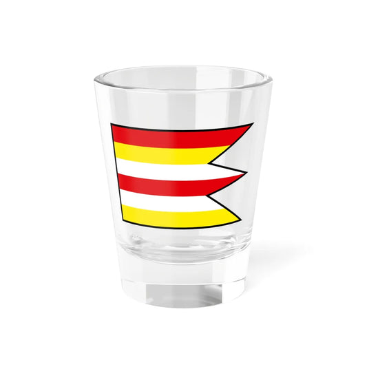 Neporadza Trencin Flag (Slovakia) Shot Glass 1.5oz 1.5oz - Go Mug Yourself