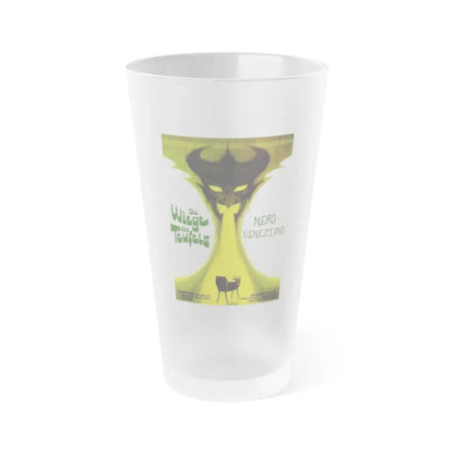 NERO VENEZIANO 1978 Movie Poster - Frosted Pint Glass 16oz 16oz Frosted - Go Mug Yourself