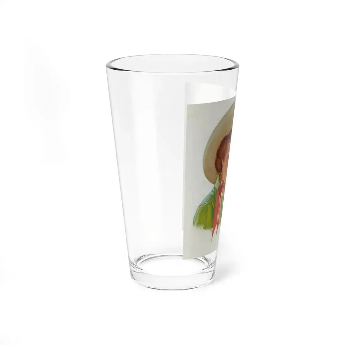Nesbitt's Soda advertising illustration (Magazine Illustration) Pint Glass 16oz - Go Mug Yourself