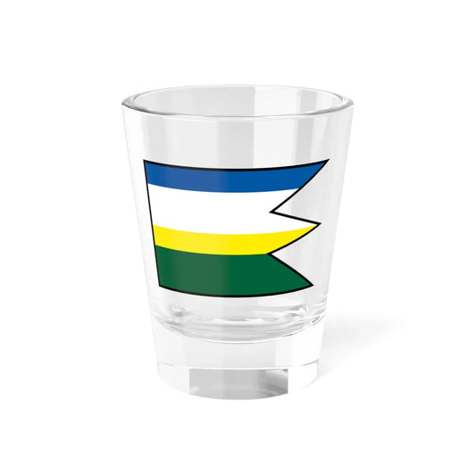 Neslusa Kysucke Nove Mesto Flag (Slovakia) Shot Glass 1.5oz 1.5oz - Go Mug Yourself