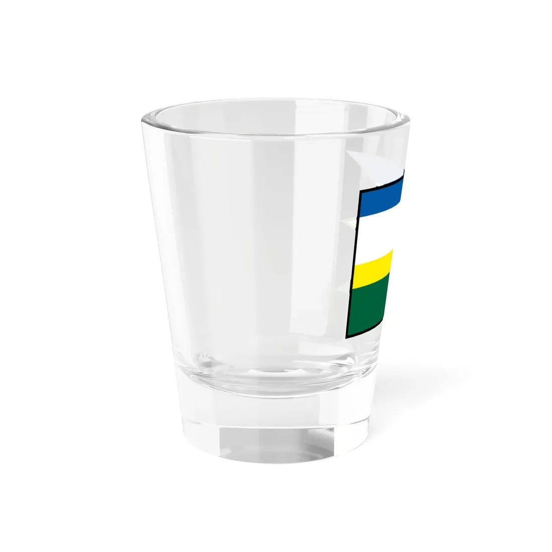 Neslusa Kysucke Nove Mesto Flag (Slovakia) Shot Glass 1.5oz - Go Mug Yourself