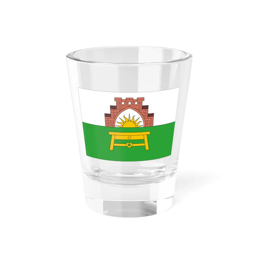 Nesterov flag (Russia) Shot Glass 1.5oz 1.5oz - Go Mug Yourself