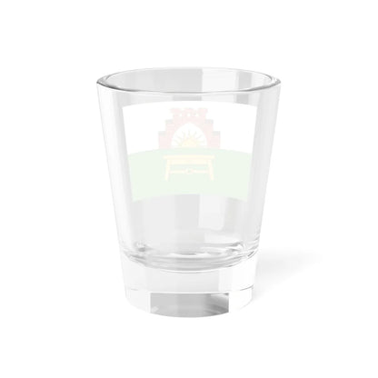 Nesterov flag (Russia) Shot Glass 1.5oz - Go Mug Yourself