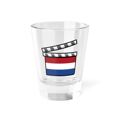 Netherlands film clapperboard (Netherlands) Shot Glass 1.5oz 1.5oz - Go Mug Yourself