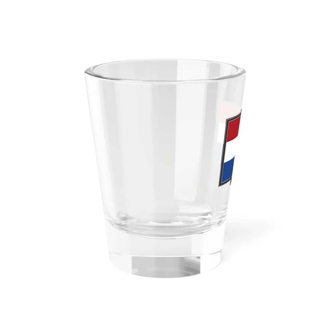 Netherlands flag tv (Netherlands) Shot Glass 1.5oz - Go Mug Yourself