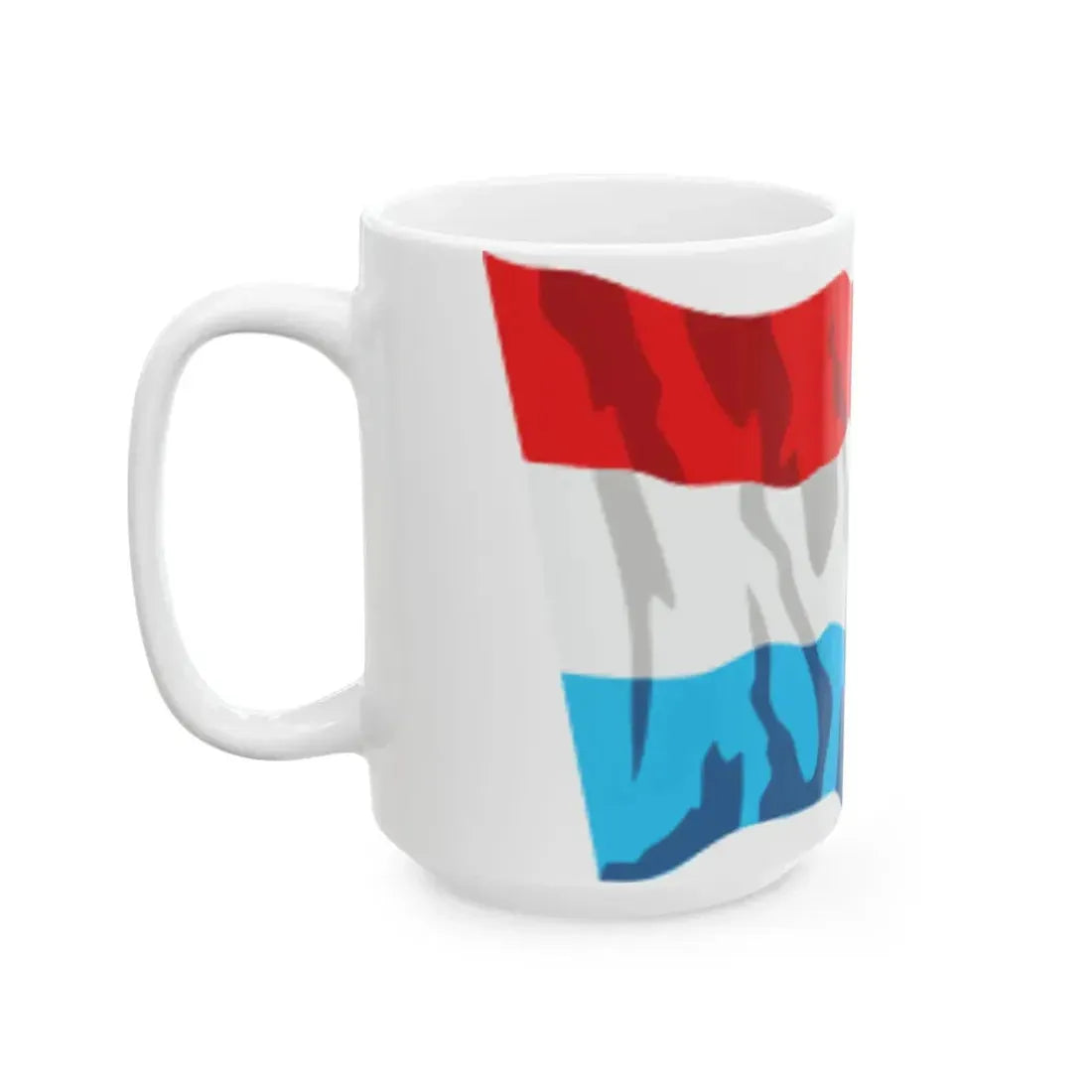 Netherlands flag waving icon (Netherlands) White Coffee Mug - Go Mug Yourself