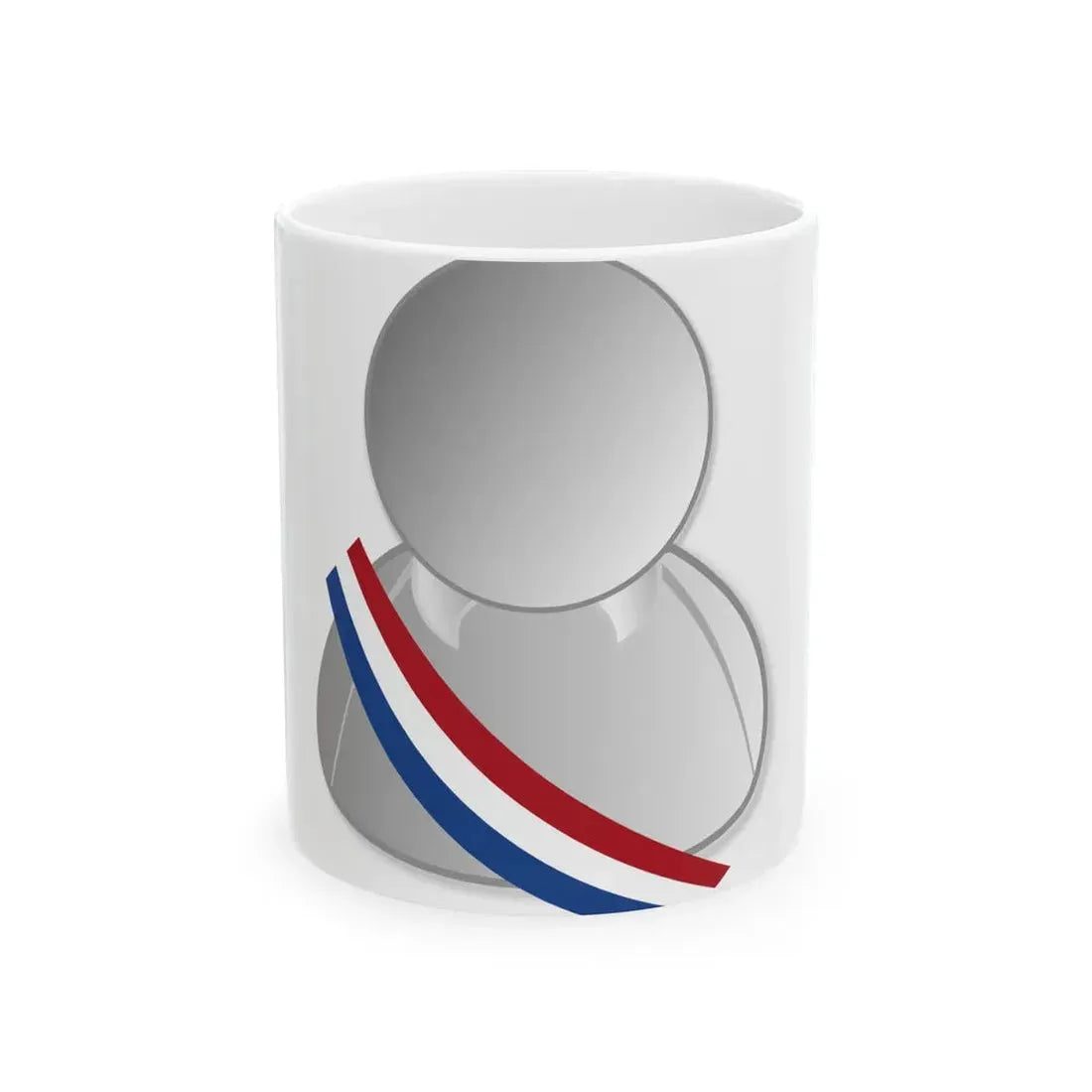 Netherlands politic personality icon (Netherlands) White Coffee Mug 11oz - Go Mug Yourself