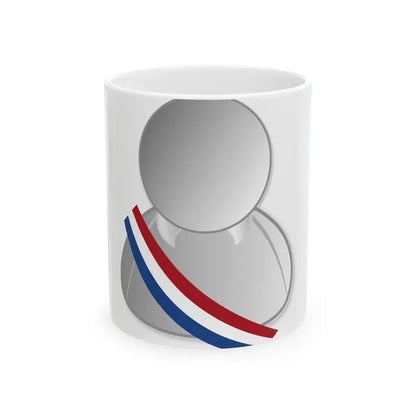 Netherlands politic personality icon (Netherlands) White Coffee Mug 11oz - Go Mug Yourself