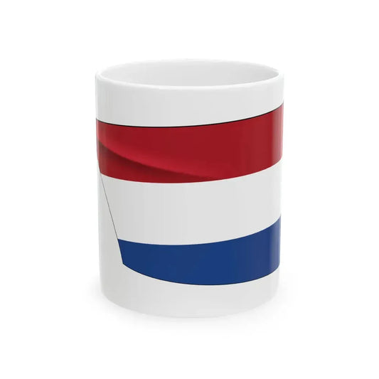 Netherlands Rowing Blade (Netherlands) White Coffee Mug 11oz - Go Mug Yourself