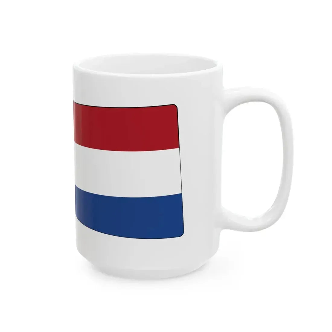 Netherlands Rowing Blade (Netherlands) White Coffee Mug - Go Mug Yourself