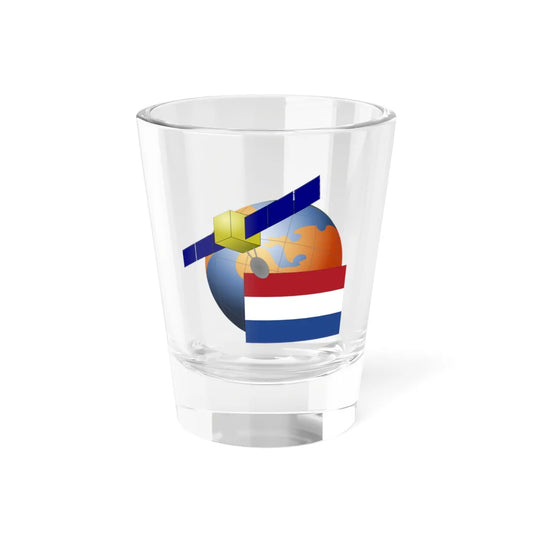 Netherlands-Satellite (Netherlands) Shot Glass 1.5oz 1.5oz - Go Mug Yourself