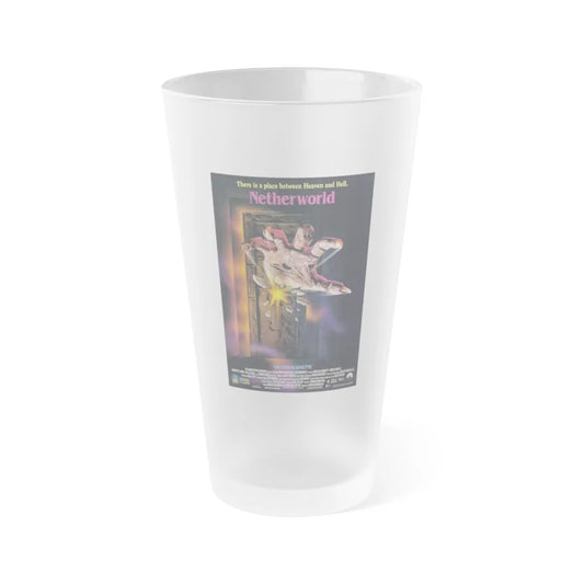 NETHERWORLD 1992 Movie Poster - Frosted Pint Glass 16oz-16oz-Frosted-Go Mug Yourself