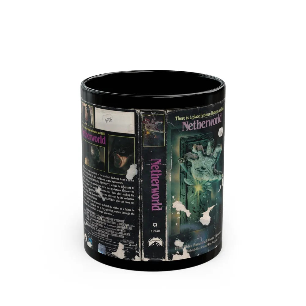 NETHERWORLD (VHS COVER) - Black Coffee Mug-11oz-Go Mug Yourself