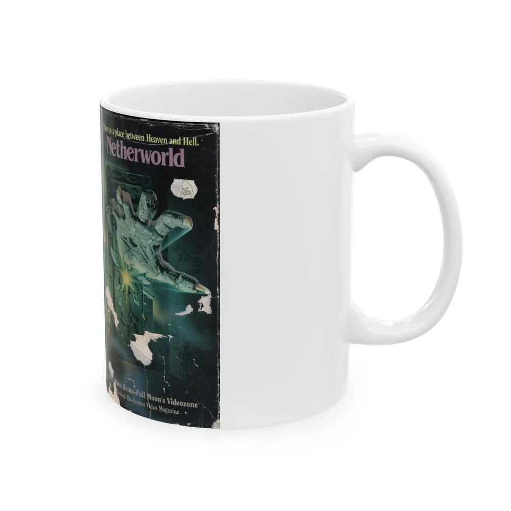 NETHERWORLD (VHS COVER) - White Coffee Mug-Go Mug Yourself