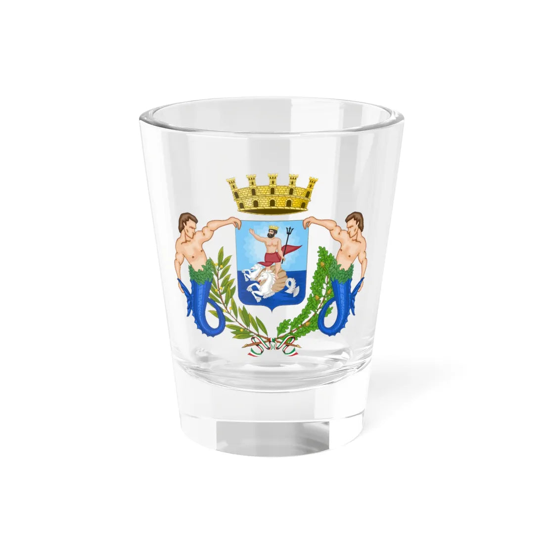 Nettuno Italia-Stemma (Italy) (Coat of Arms) Shot Glass 1.5oz 1.5oz - Go Mug Yourself