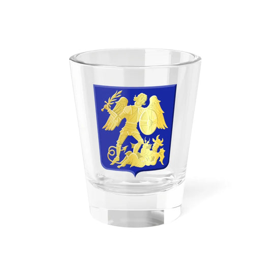 Neufchâteau wapen (Belgium) (Coat of Arms) Shot Glass 1.5oz 1.5oz - Go Mug Yourself
