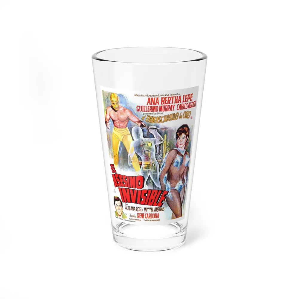 NEUTRON TRAPS THE INVISIBLE KILLERS 1965 Movie Poster - Pint Glass 16oz-16oz-Go Mug Yourself