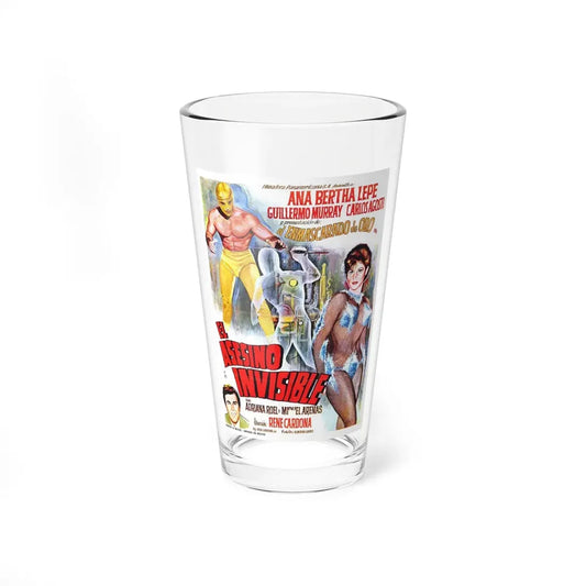 NEUTRON TRAPS THE INVISIBLE KILLERS 1965 Movie Poster - Pint Glass 16oz 16oz - Go Mug Yourself