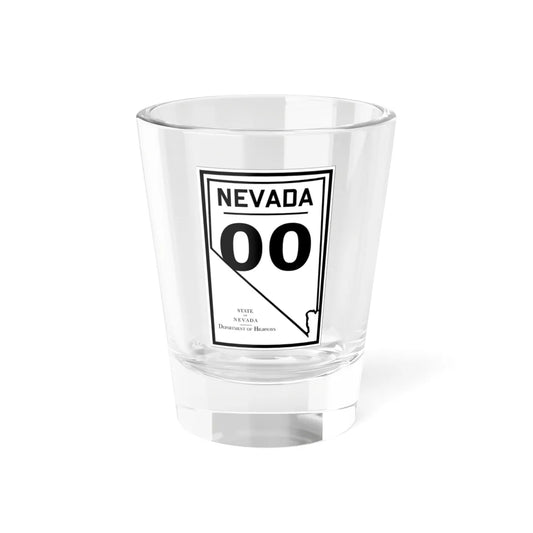 Nevada 00 1924 (Nevada) (Road Sign) Shot Glass 1.5oz 1.5oz - Go Mug Yourself