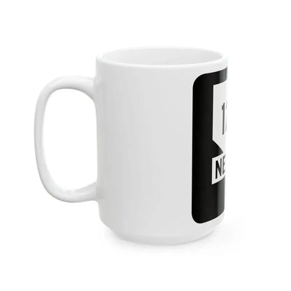 Nevada 120 (Nevada) (Road Sign) White Coffee Mug - Go Mug Yourself