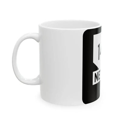 Nevada 140 (Nevada) (Road Sign) White Coffee Mug - Go Mug Yourself