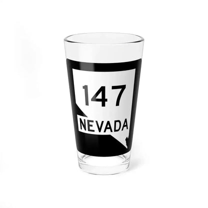 Nevada 147 (Nevada) (Road Sign) Pint Glass 16oz 16oz - Go Mug Yourself