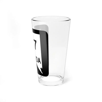 Nevada 157 (Nevada) (Road Sign) Pint Glss 16oz - Go Mug Yourself