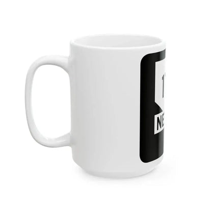 Nevada 173 (Nevada) (Road Sign) White Coffee Mug - Go Mug Yourself