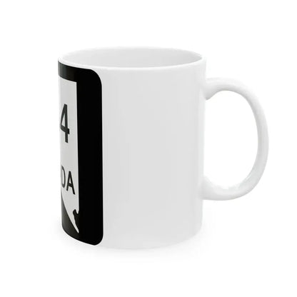 Nevada 264 (Nevada) (Road Sign) White Coffee Mug - Go Mug Yourself