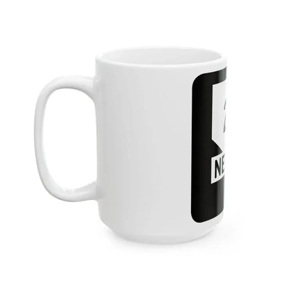 Nevada 27 (Nevada) (Road Sign) White Coffee Mug - Go Mug Yourself